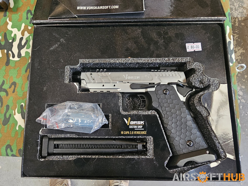 Vorsk Hi Capa 3.8 Pro Black/Si - Used airsoft equipment