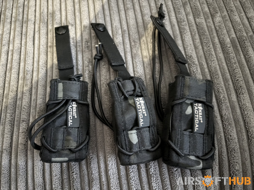 Kombat uk pistol mag pouches - Used airsoft equipment