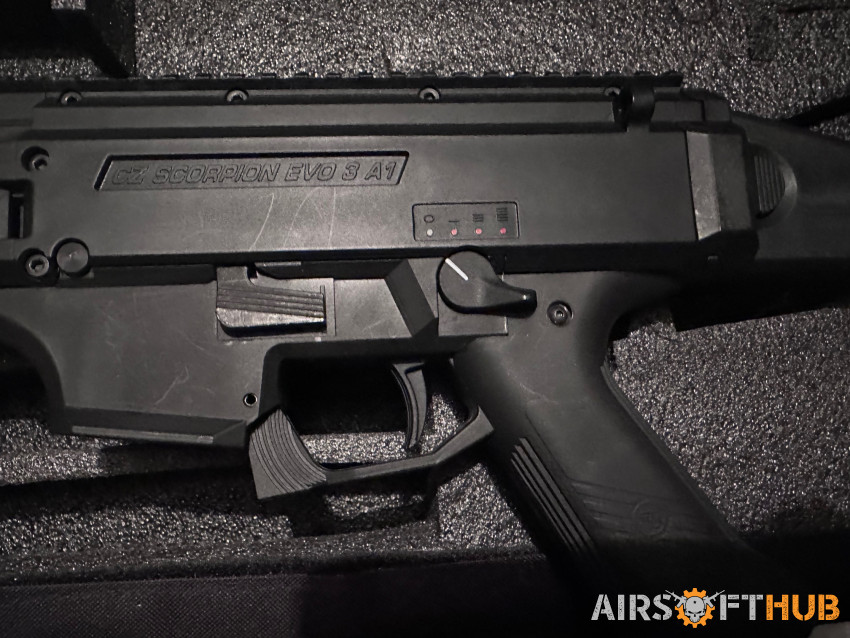 CZ Scorpion Evo 3 A1 BET - Used airsoft equipment