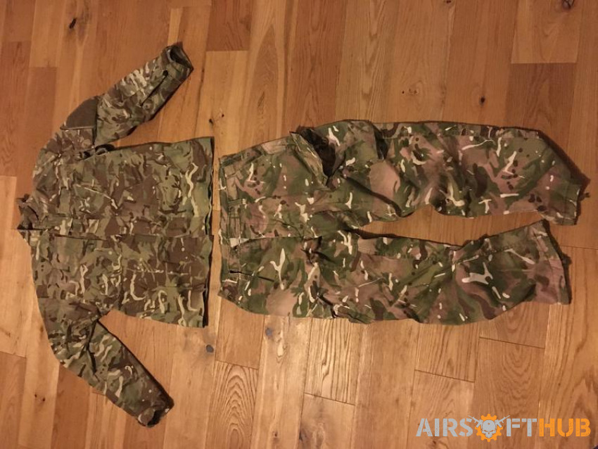 British Army MTP camo uniform - Used airsoft equipment