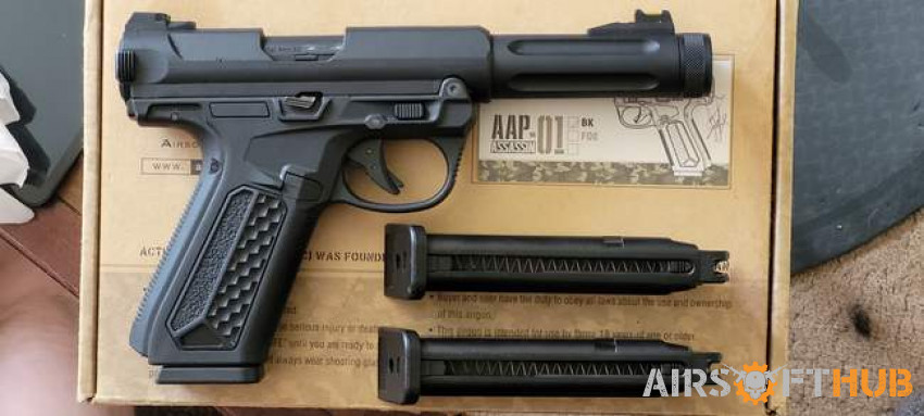 Action Army AAP 01 Pistol GBB - Used airsoft equipment