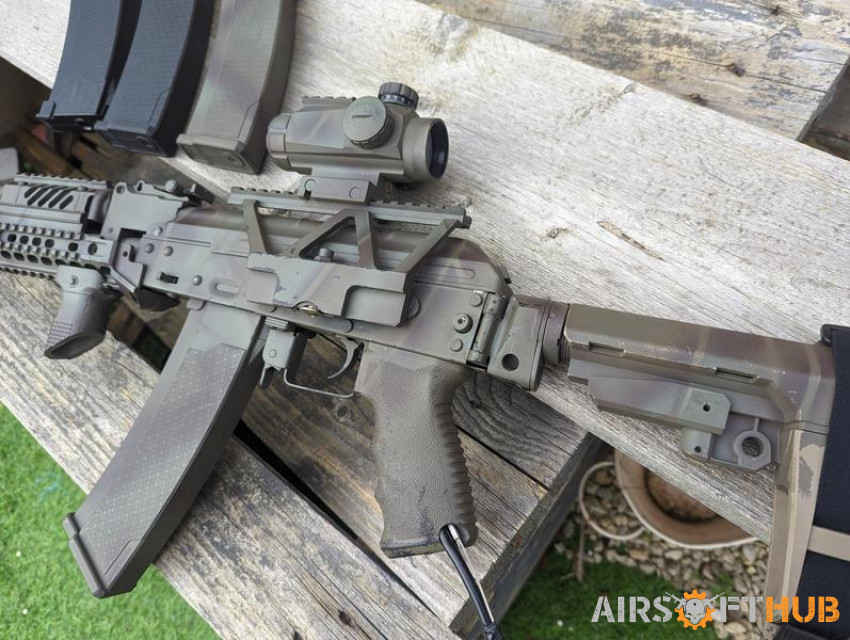 Ak104 tanker hpa - Used airsoft equipment