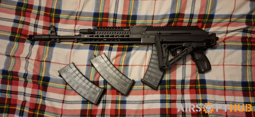 Full metal G&G RK74-T + 3 Mags - Used airsoft equipment