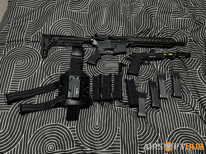 TokyoMarui MK18 &NovritschSSP5 - Used airsoft equipment