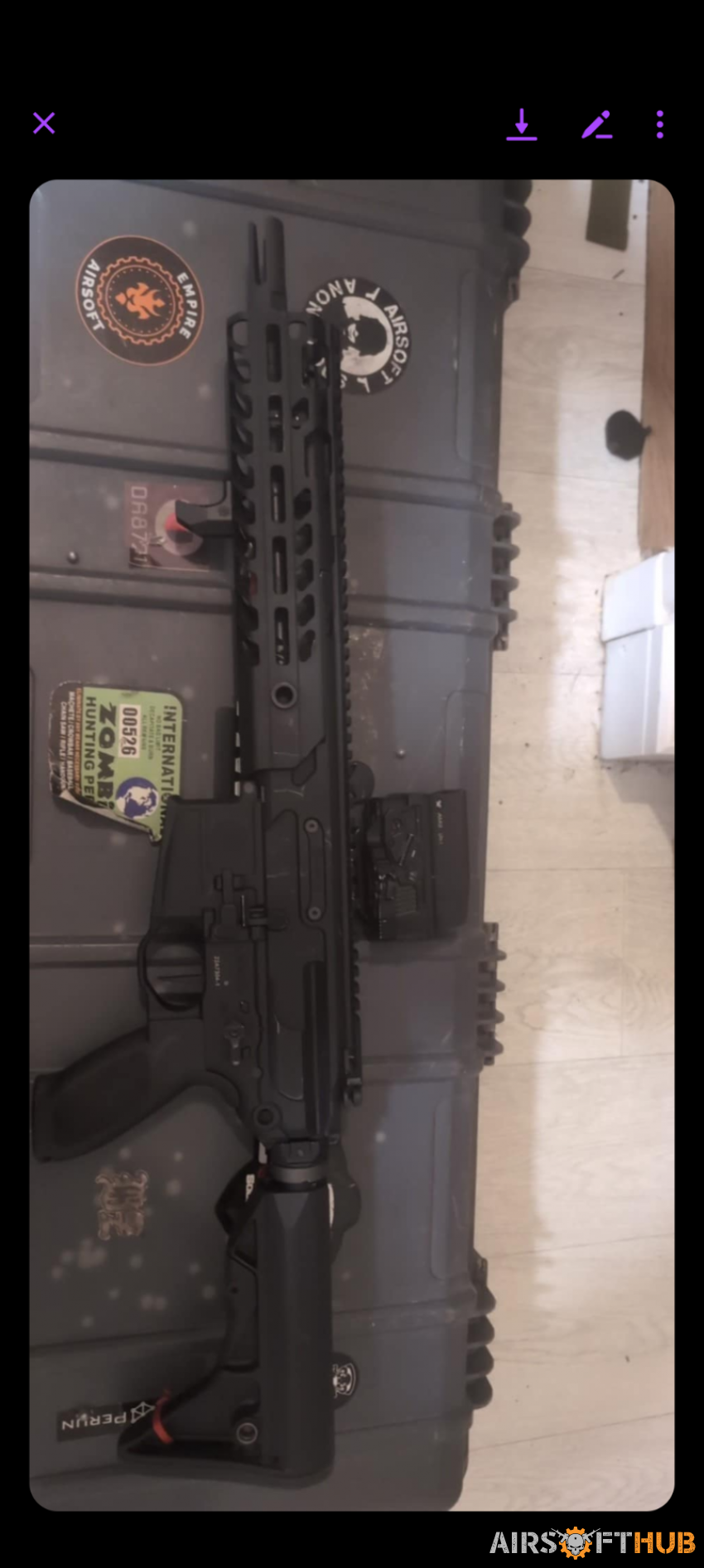 Sig mcx - Used airsoft equipment