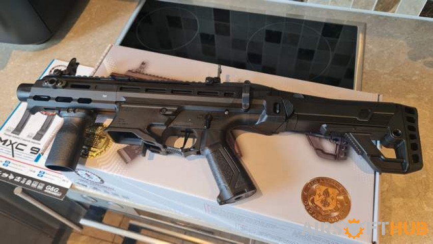 G&G MXC9 Submachine Gun - Used airsoft equipment