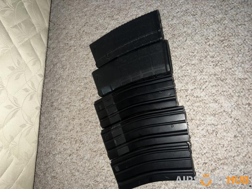 Mix of M4 mags - Used airsoft equipment