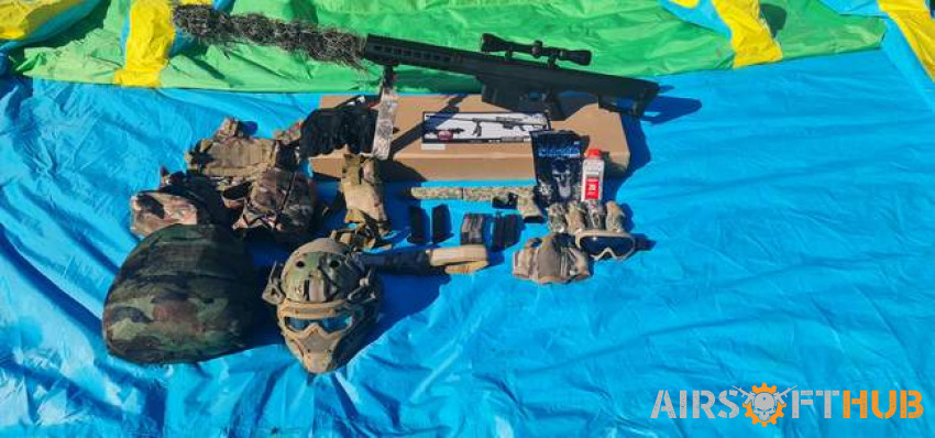 Job lot full set up - Used airsoft equipment