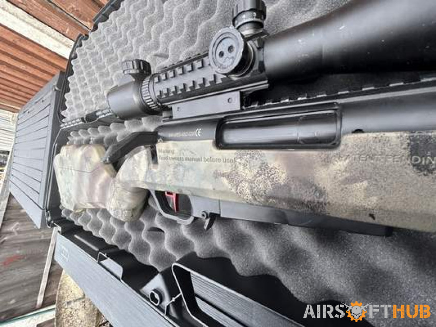 Ares as02 sniper - Used airsoft equipment