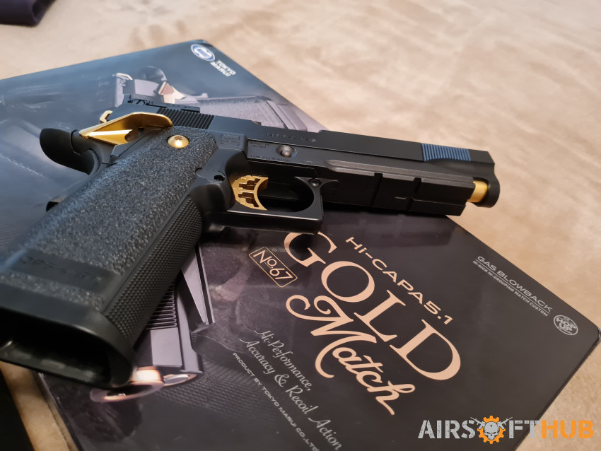 TM HI-CAPA Gold Match - Used airsoft equipment