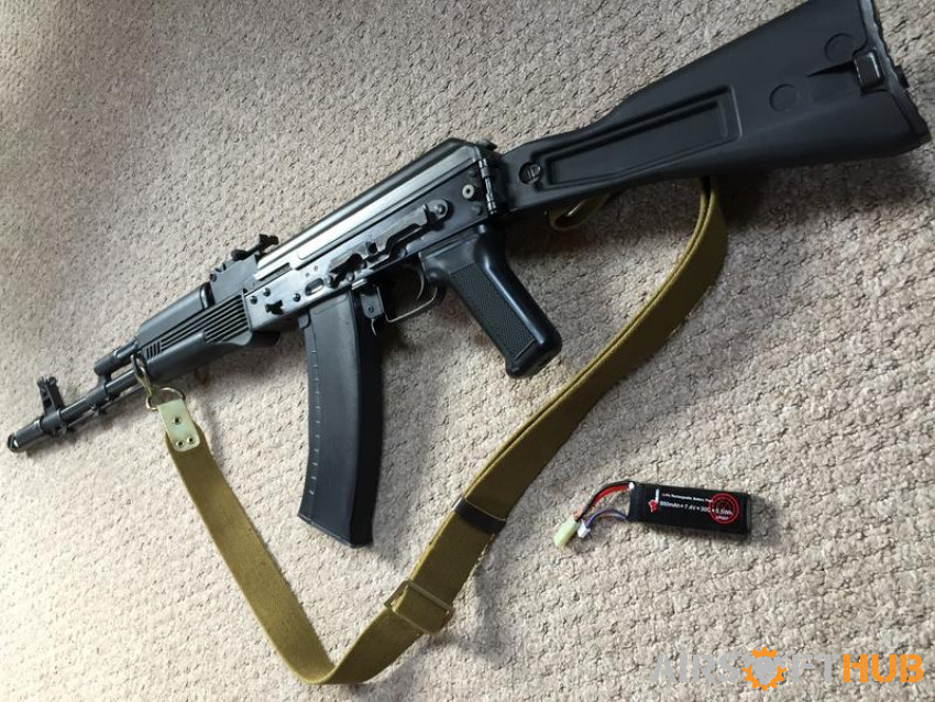 E&L AK-74 with case - Used airsoft equipment