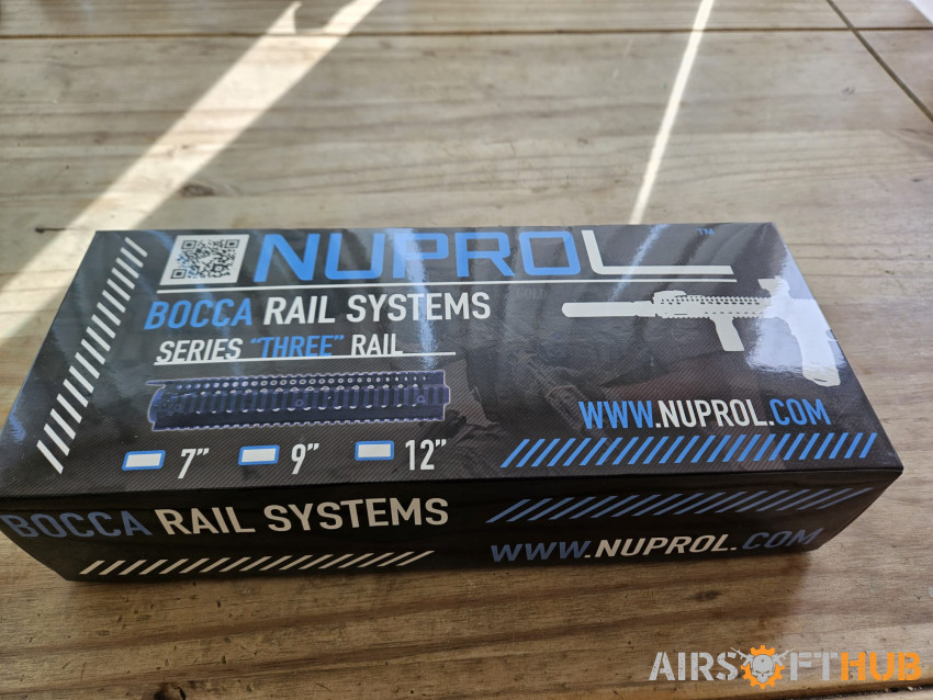 BOCCA Series Three Rail 7" - Used airsoft equipment