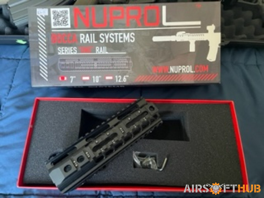 metal rails - Used airsoft equipment