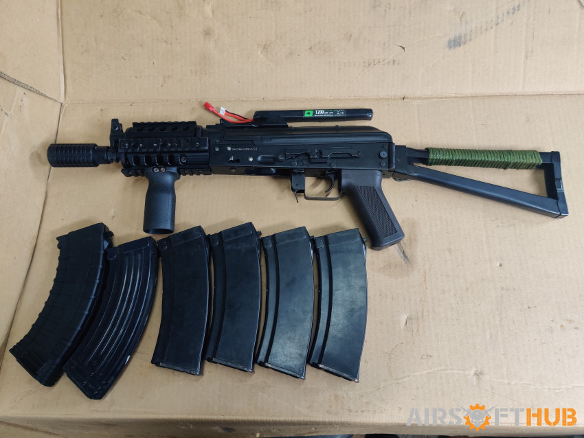 Cyma AK74SU - Heavily upgraded - Used airsoft equipment