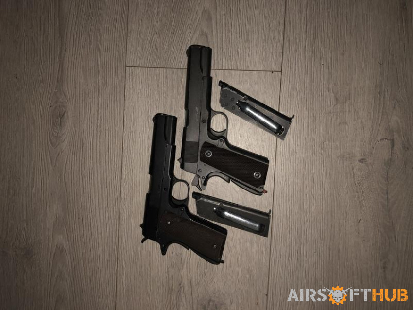 1911 pistos - Used airsoft equipment