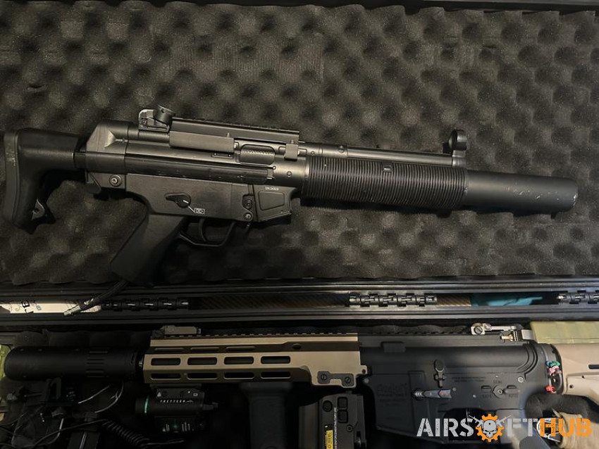 Cyma MP5 SD6 fusion HPA - Used airsoft equipment