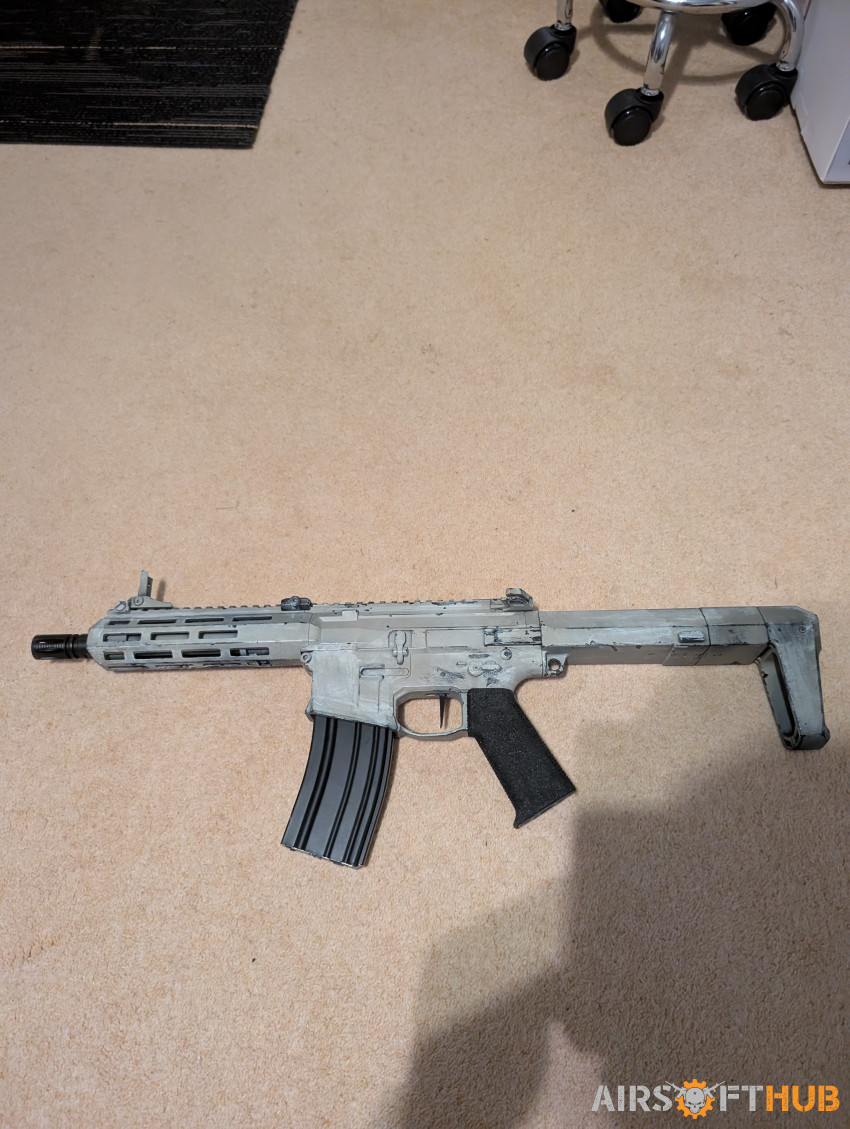 Fully upgraded ares honey badg - Used airsoft equipment