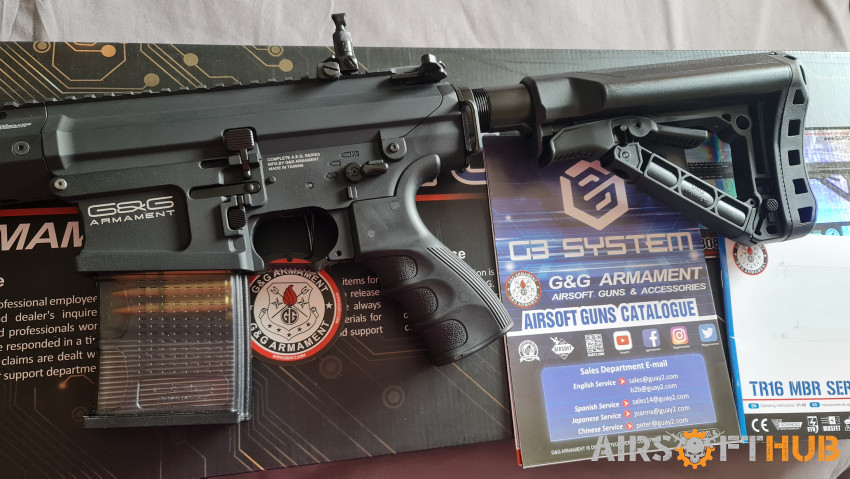 G&G TR16 MBR 308SR High Speed - Used airsoft equipment