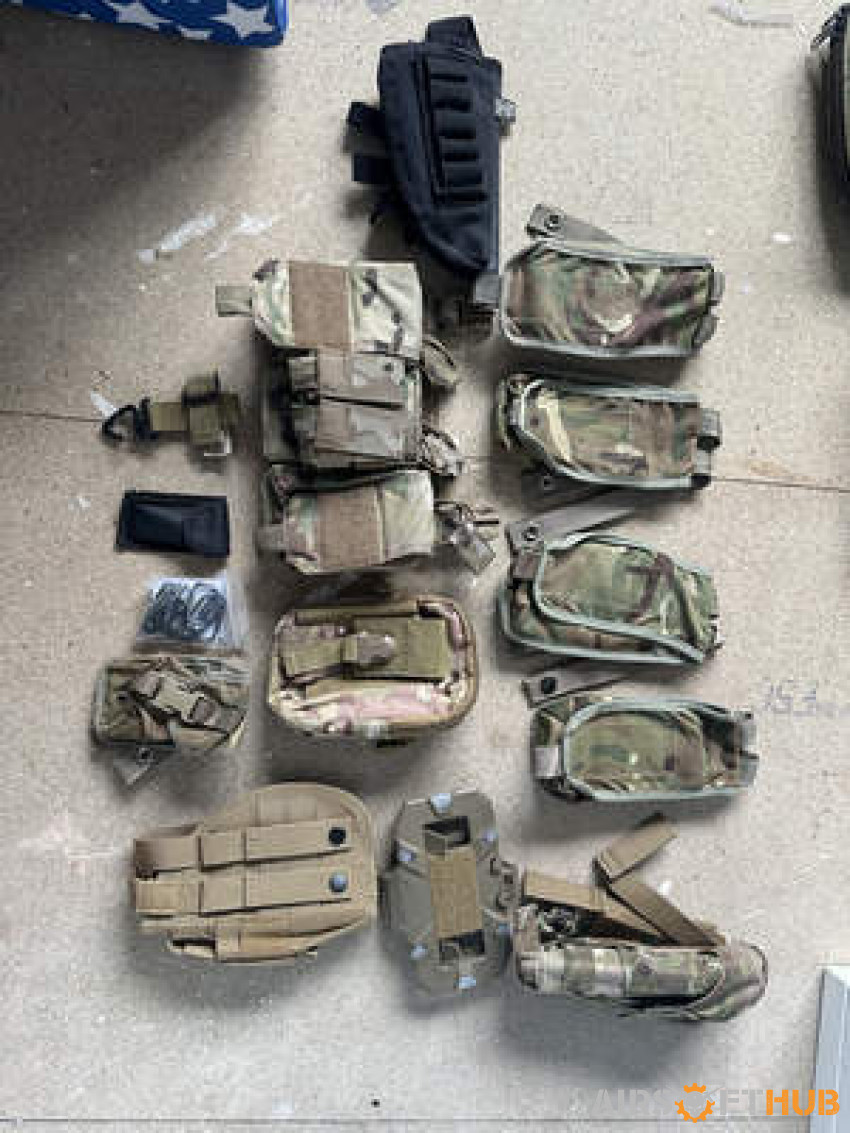 Airsoft Accessories Job Lot - Used airsoft equipment