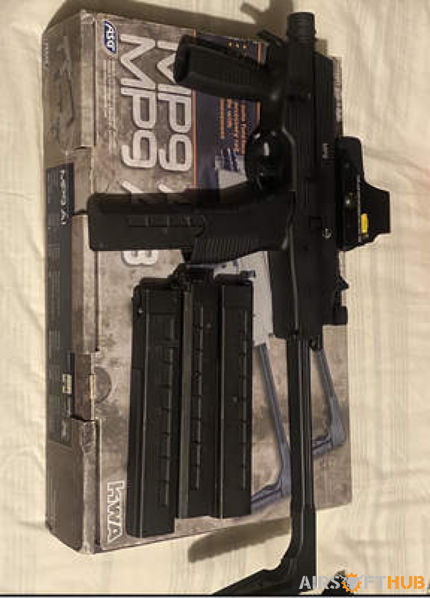 KWA MP9 GBA with 4 mags - Airsoft Hub Buy & Sell Used Airsoft Equipment ...