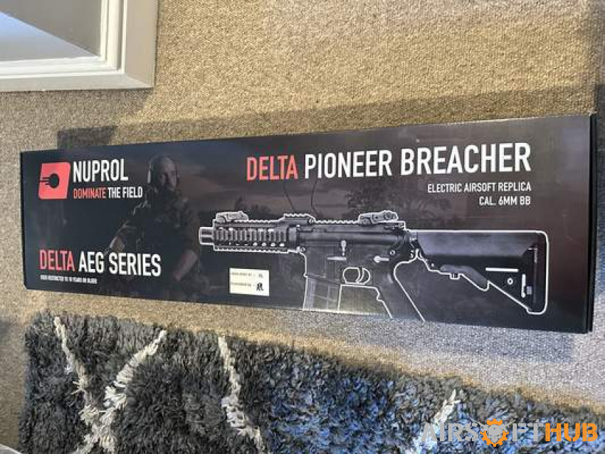 NUPROL Delta Pioneer Breacher - Used airsoft equipment