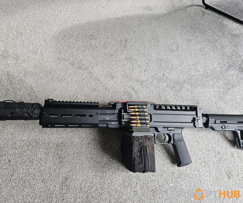 Secuter aquila lmg. - Used airsoft equipment