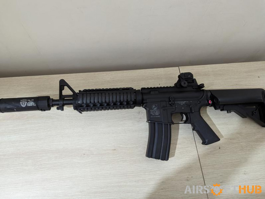 Upgraded M4A1 with Perun - Used airsoft equipment