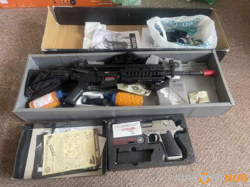 Airsoft gun - Used airsoft equipment