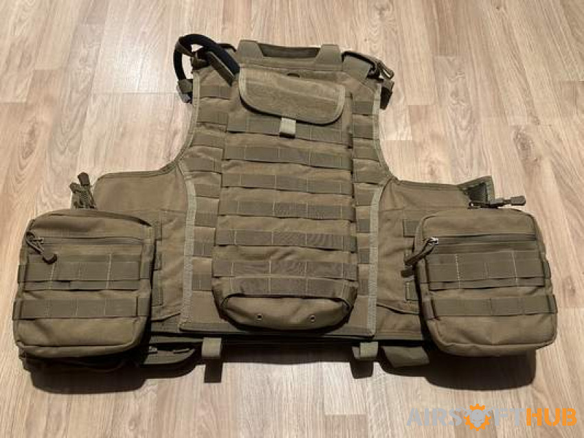 Condor Exo Plate Carrier Tan - Used airsoft equipment