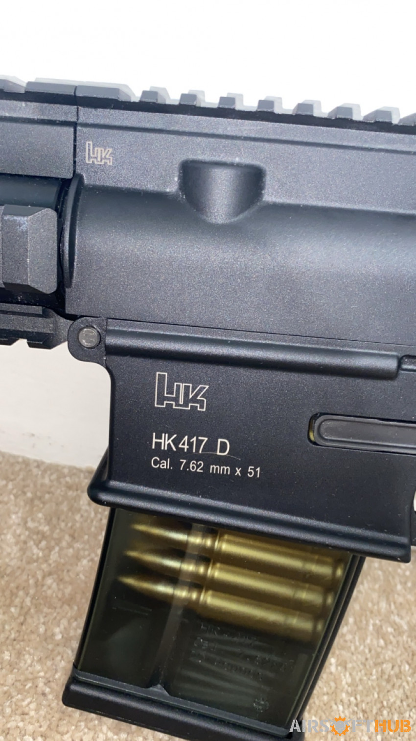 HK417 - Used airsoft equipment