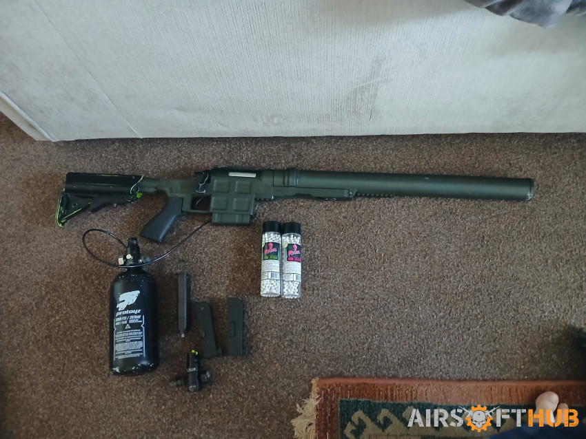 Hpa dvl10 sniper - Used airsoft equipment