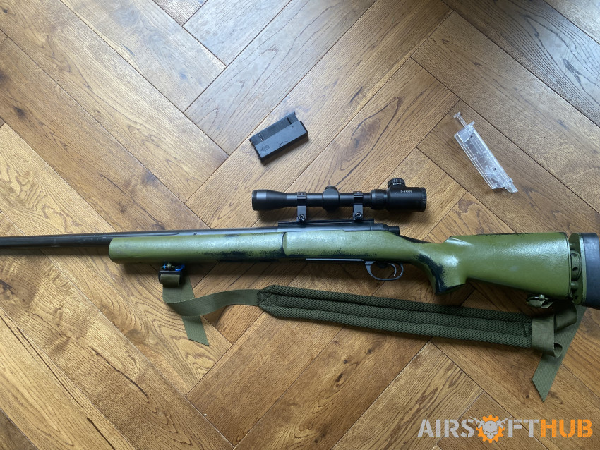 Bolt Action Sniper Rifle - Used airsoft equipment