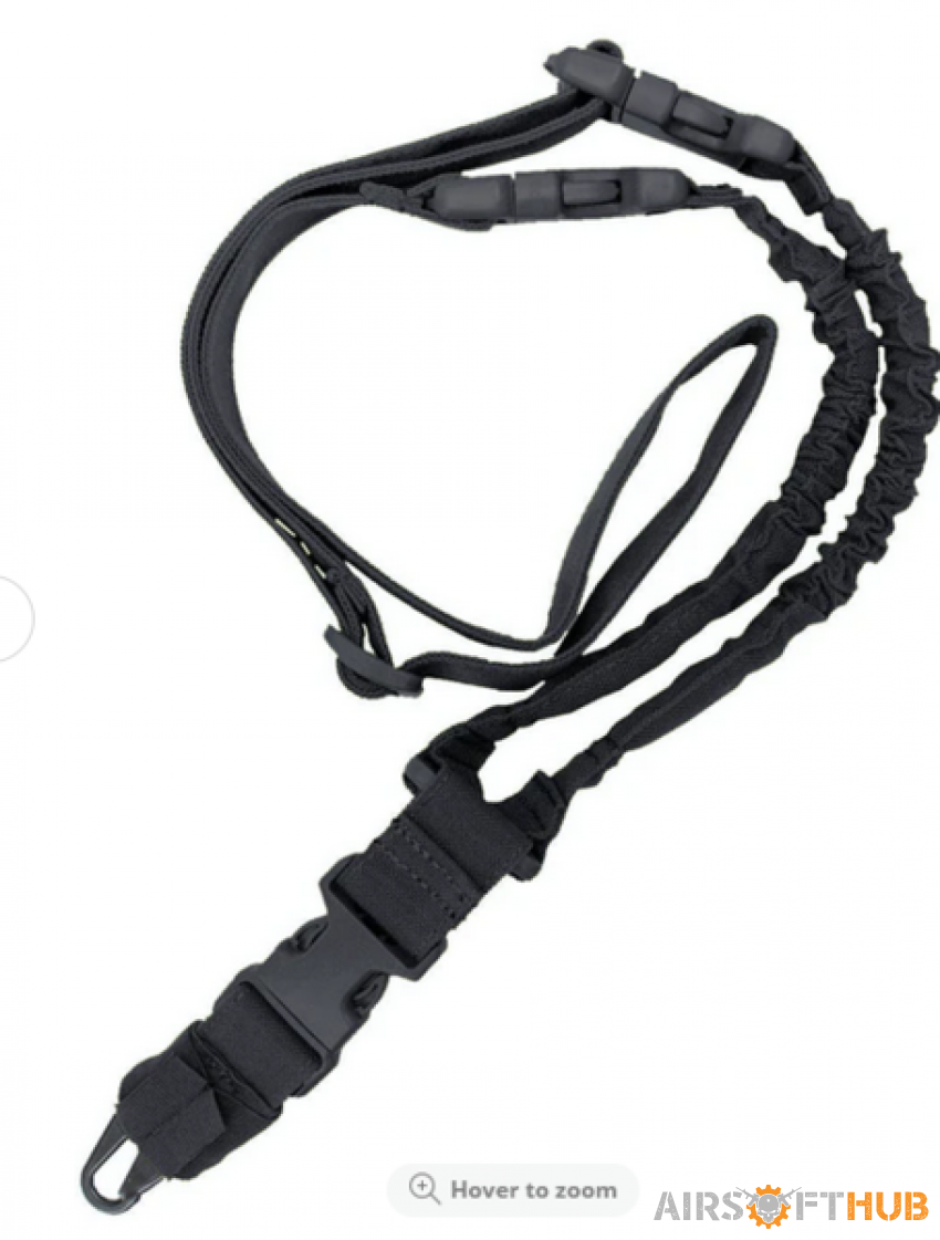 Black one point sling - Used airsoft equipment