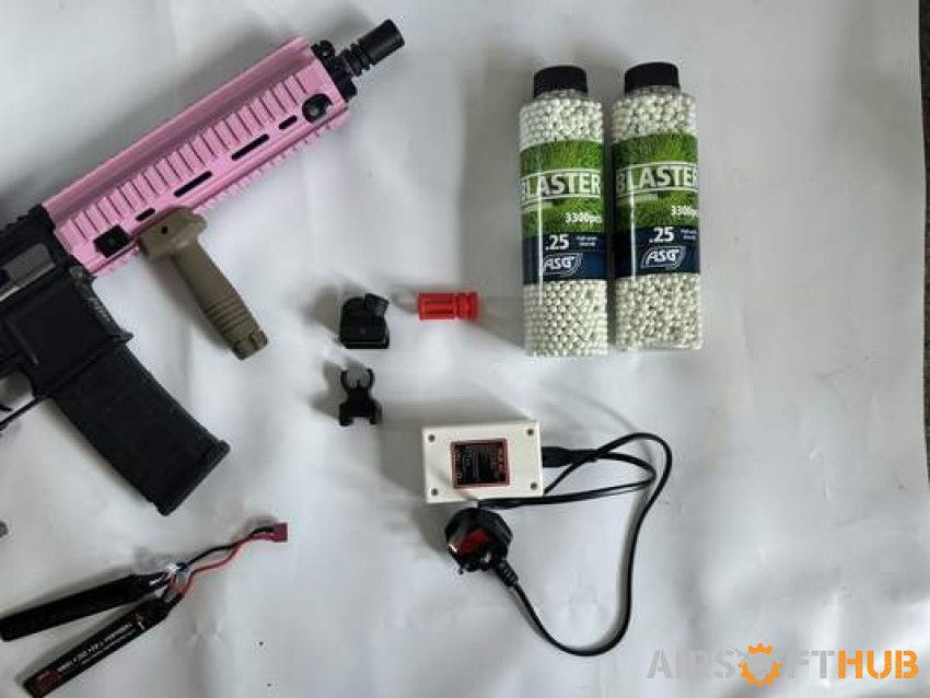 Evolution Airsoft E-416 Pink - Used airsoft equipment