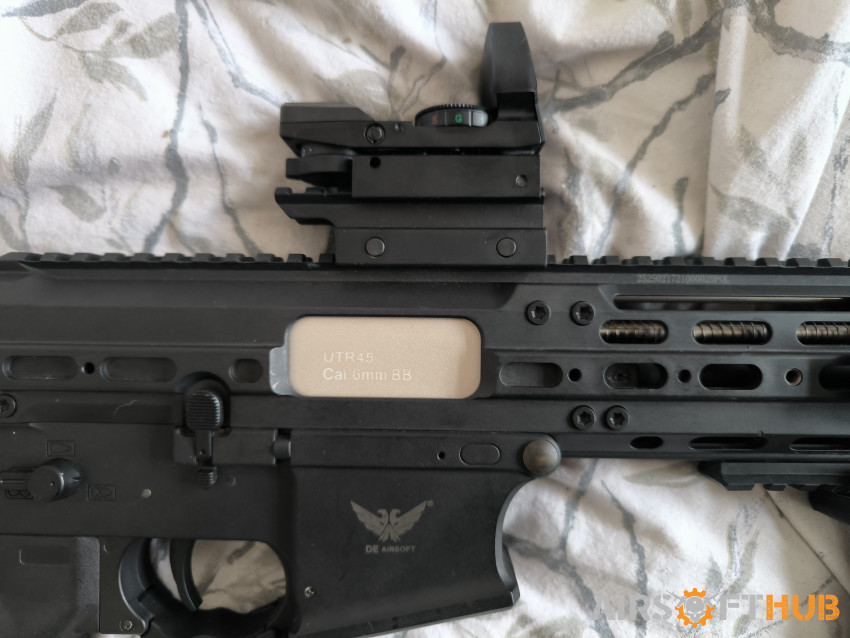 URT 45 SMG Full Set Up! - Used airsoft equipment