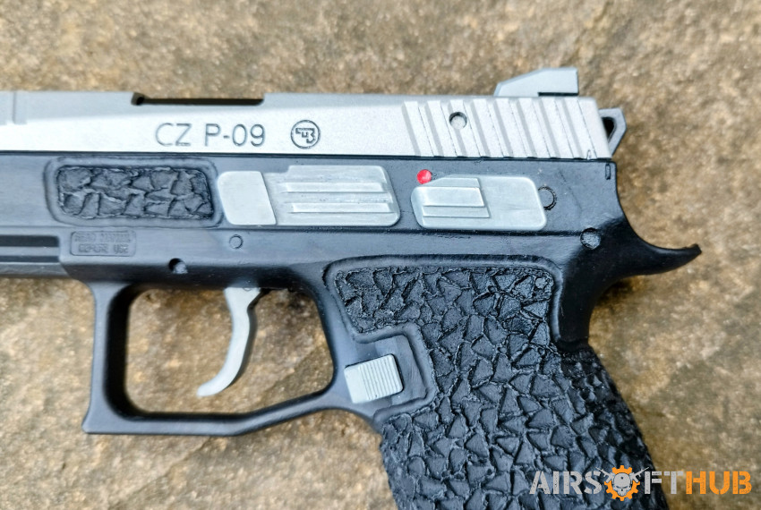 Unique CZ P-09 gas pistol - Used airsoft equipment