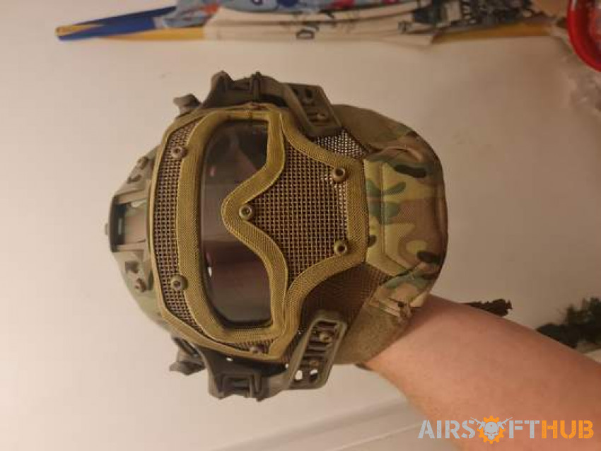 Full face helmet - Used airsoft equipment