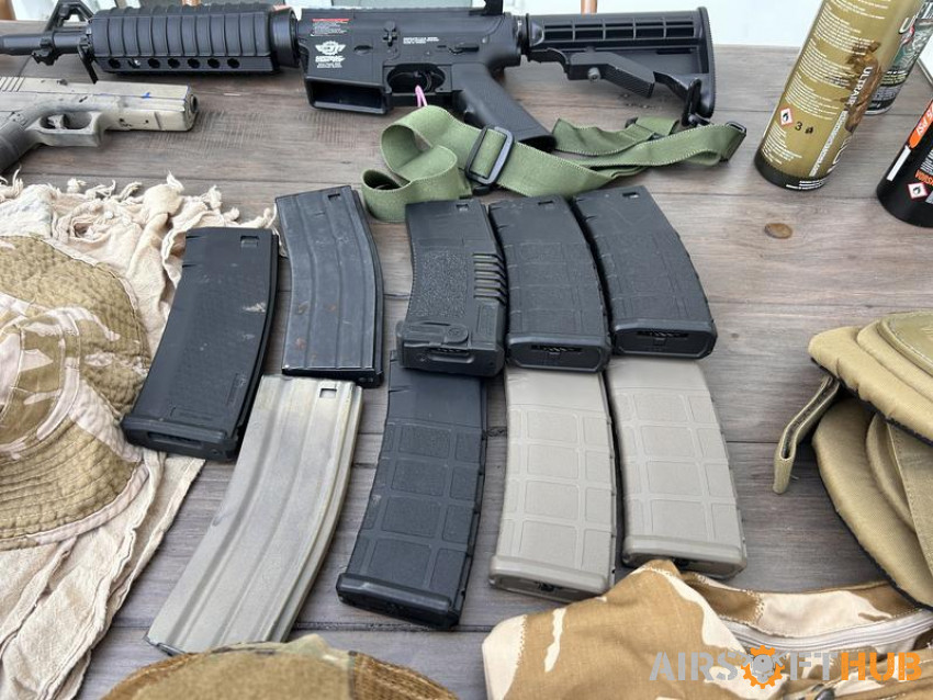 Airsoft kit - Used airsoft equipment