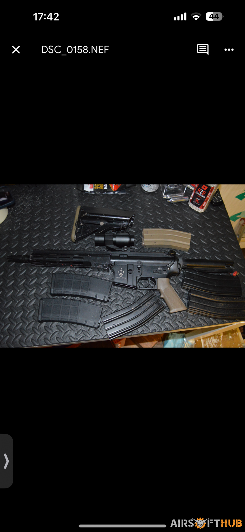 RIFS BUNDLE - Used airsoft equipment