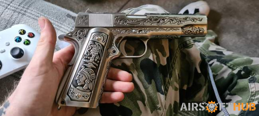 We engraved druglord 1911 - Used airsoft equipment