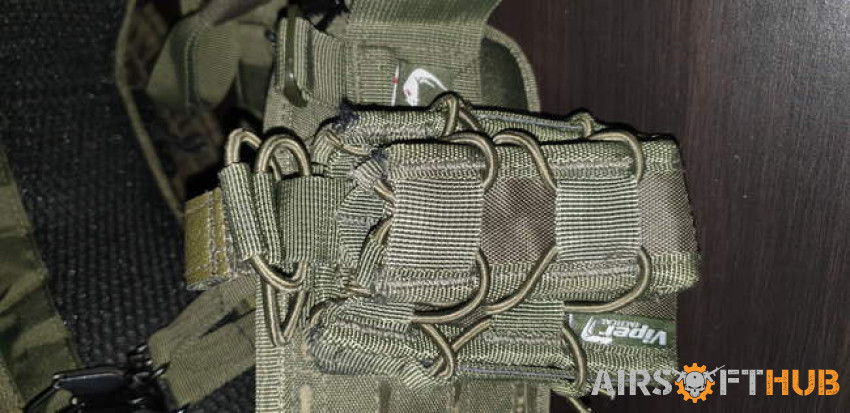 Viper Tactical OD Molle Belt - Used airsoft equipment