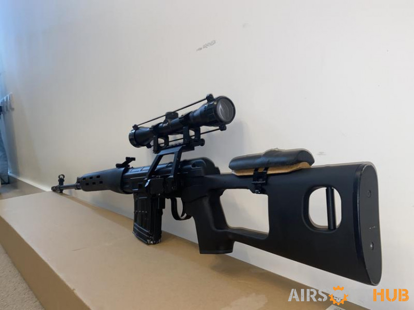 KOER SVD + Scope - Used airsoft equipment