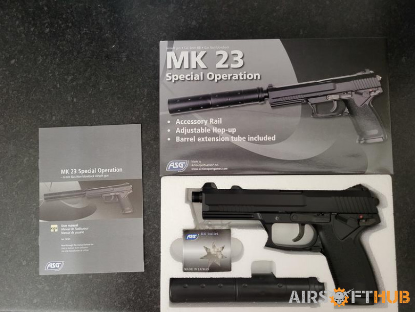 Asg mk23 - Used airsoft equipment