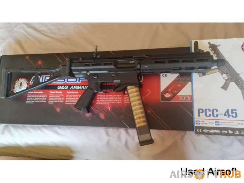 G&G Armament PCC45 Submachine - Used airsoft equipment