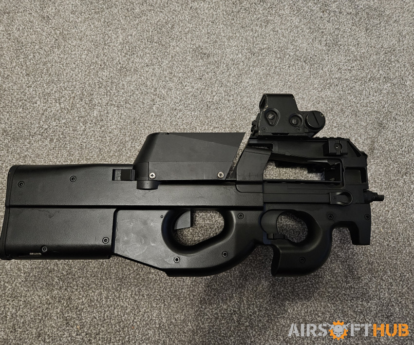 Jg p90 with extras - Used airsoft equipment