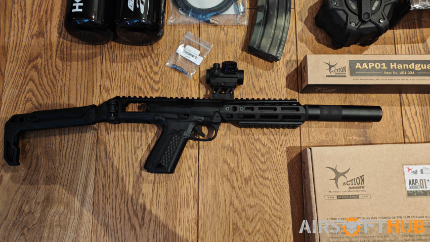 Custom hpa AAP01 build - Used airsoft equipment