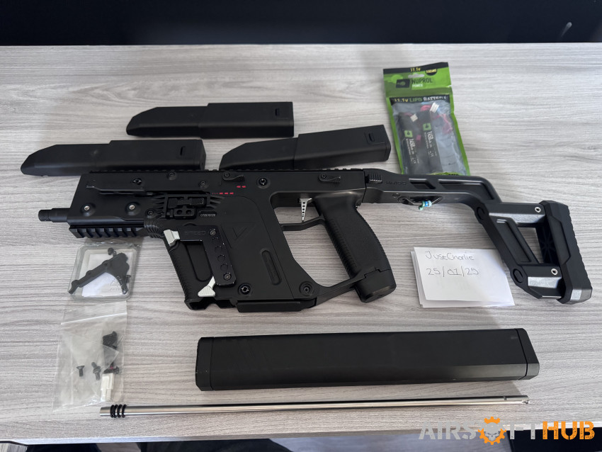 Krytac kriss vector - Used airsoft equipment