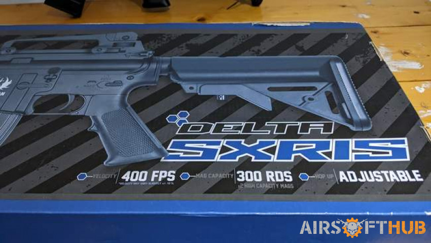 Spartan 300 BLK Delta Rifle - Used airsoft equipment