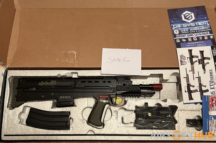 NEW G&G L85 AFV + SUSAT - Used airsoft equipment