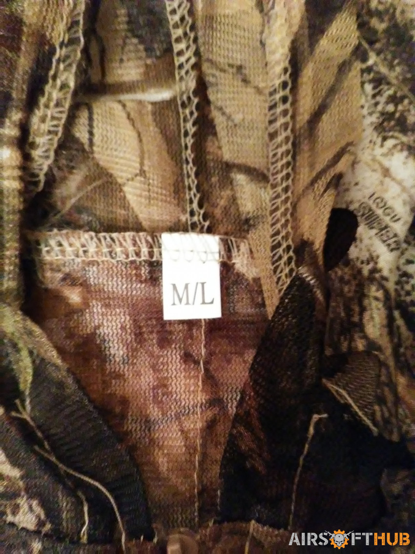 Tongcamo Ghillie Suit 3D - Used airsoft equipment